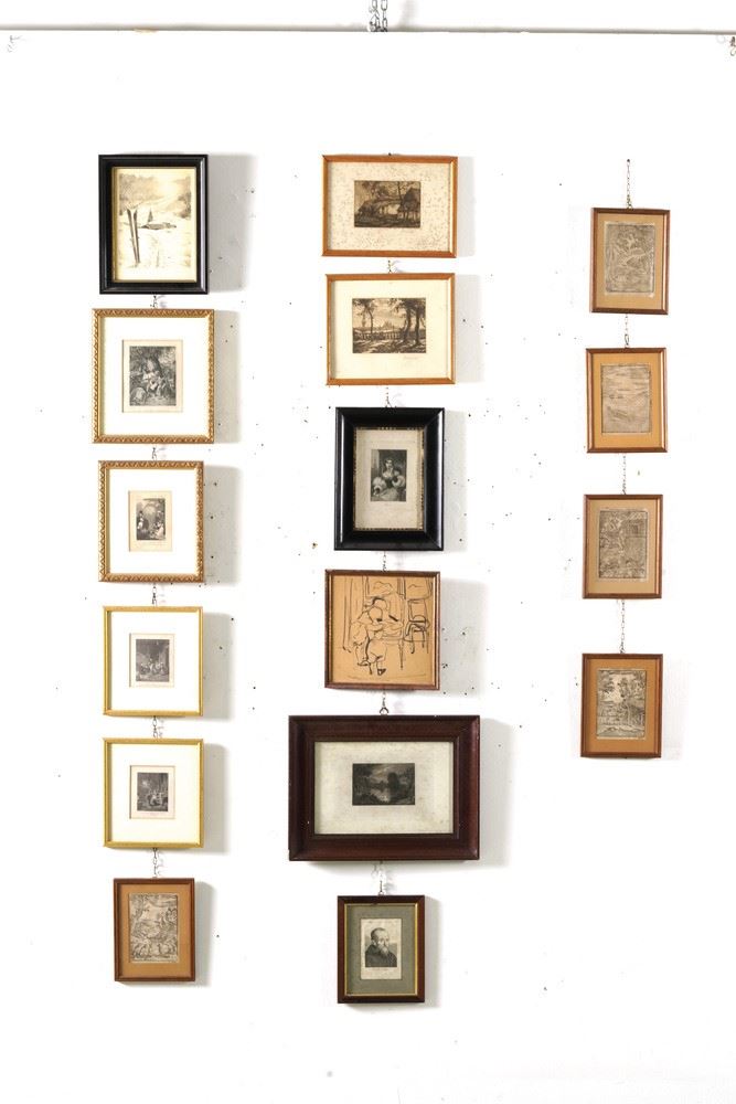 16 stampe a soggetto vario  - Auction Antique - Cambi Casa d'Aste