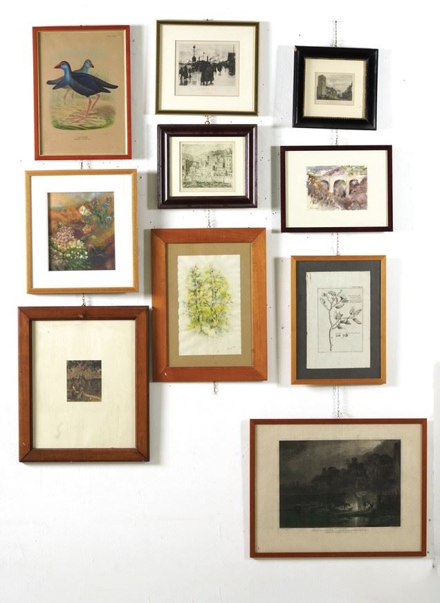 10 stampe e riproduzioni a soggetto vario  - Asta Antiquariato  - Cambi Casa d'Aste