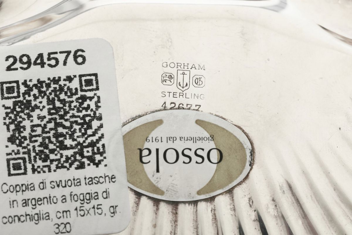 Coppia di Ciotole a Foggia di Conchiglia. Ghoram, Usa XX Secolo