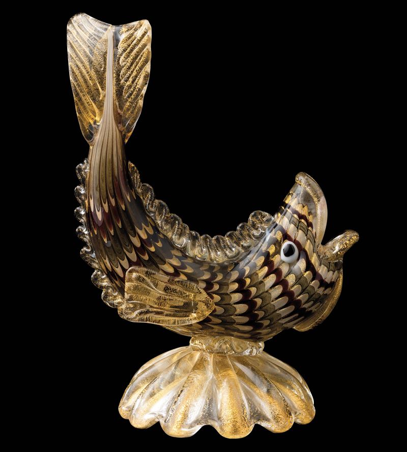 Barovier &amp; Toso : Murano 1950 ca  - Auction 100 Ceramic and Glass Masterpieces of the Italian 20th Century - Cambi Casa d'Aste