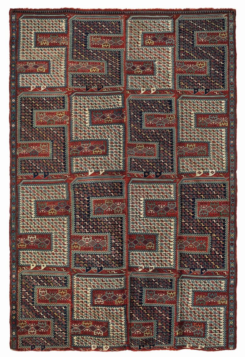 Sileh, Caucaso fine XIX inizio XX secolo  - Asta Tappeti Antichi - Cambi Casa d'Aste