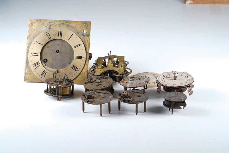 Lotto di quadranti e movimenti  - Auction Pendulum and clocks - Cambi Casa d'Aste