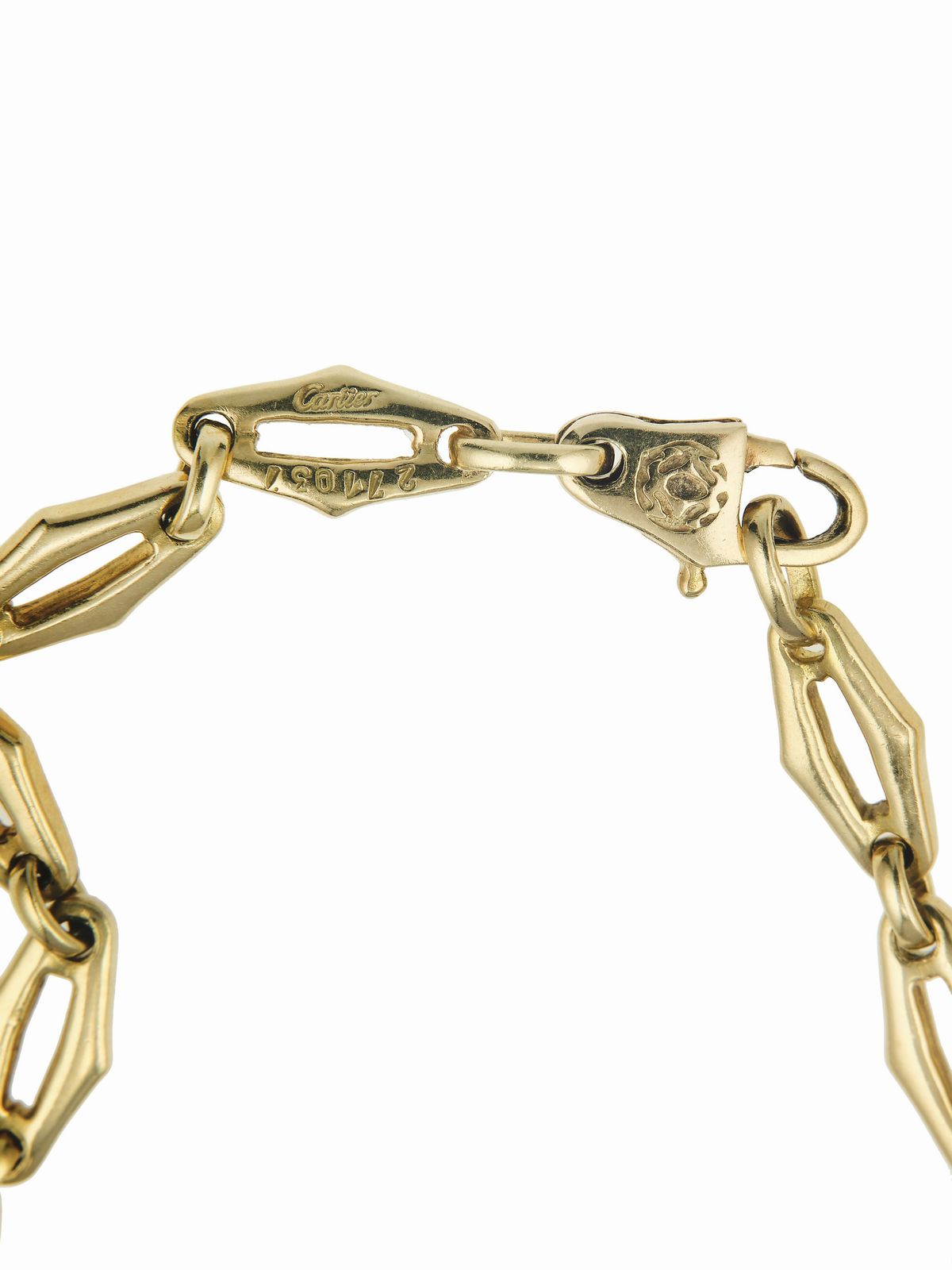 Cartier, Collana “Panthère” con pendente in oro giallo 750/1000 e diamanti