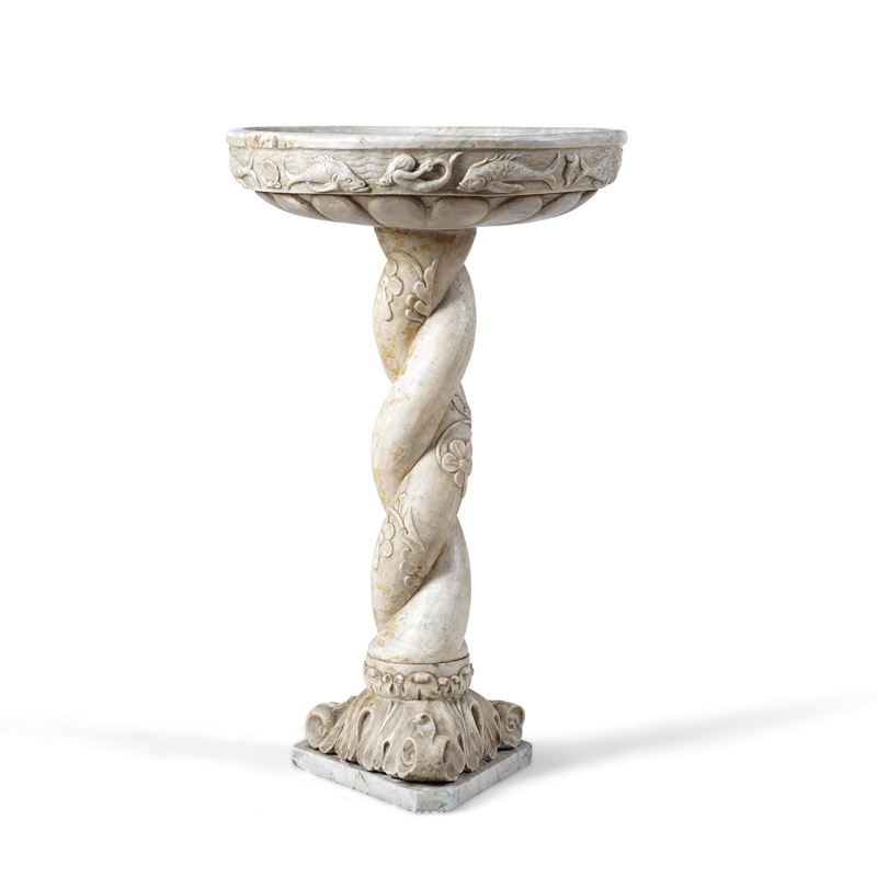 Fontana in marmo. XX secolo  - Auction Antique - Cambi Casa d'Aste