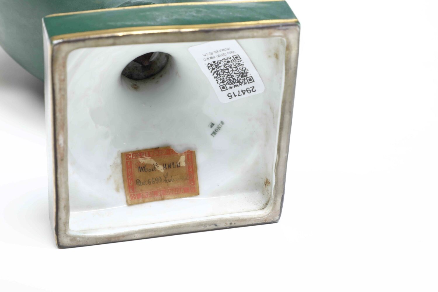 Vaso.doccia, Manifattura Ginori, Inizio XX Secolo.