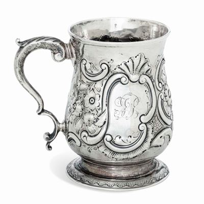 Mug. Londra 1771, Argentiere Non Identificato (bolli Parziali di Difficile Lettura)