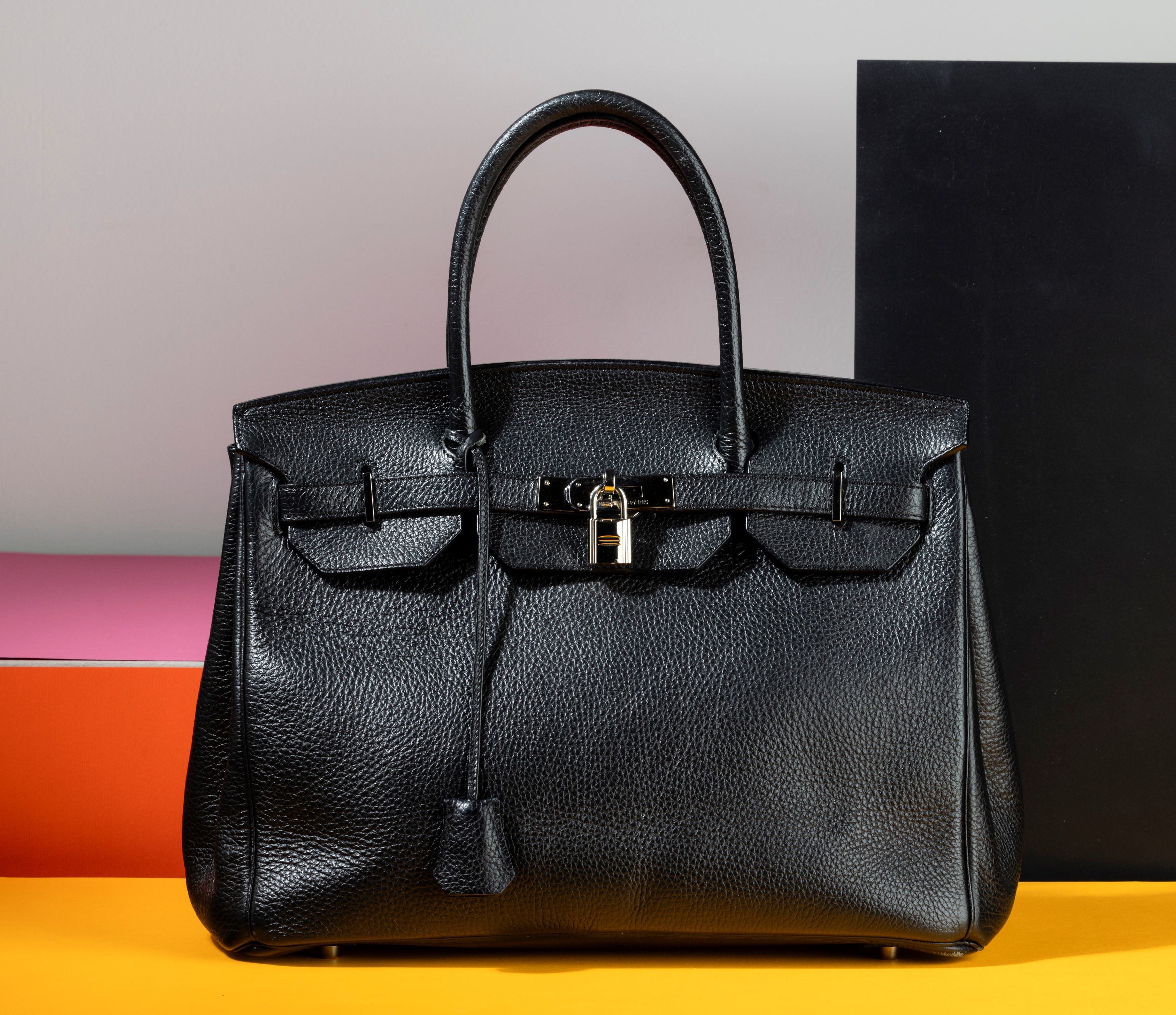 Hermés Birkin in Pelle Taurillon, Dustbag Originale Non Coeva, in Ottime Condizioni, Solo Qualche...