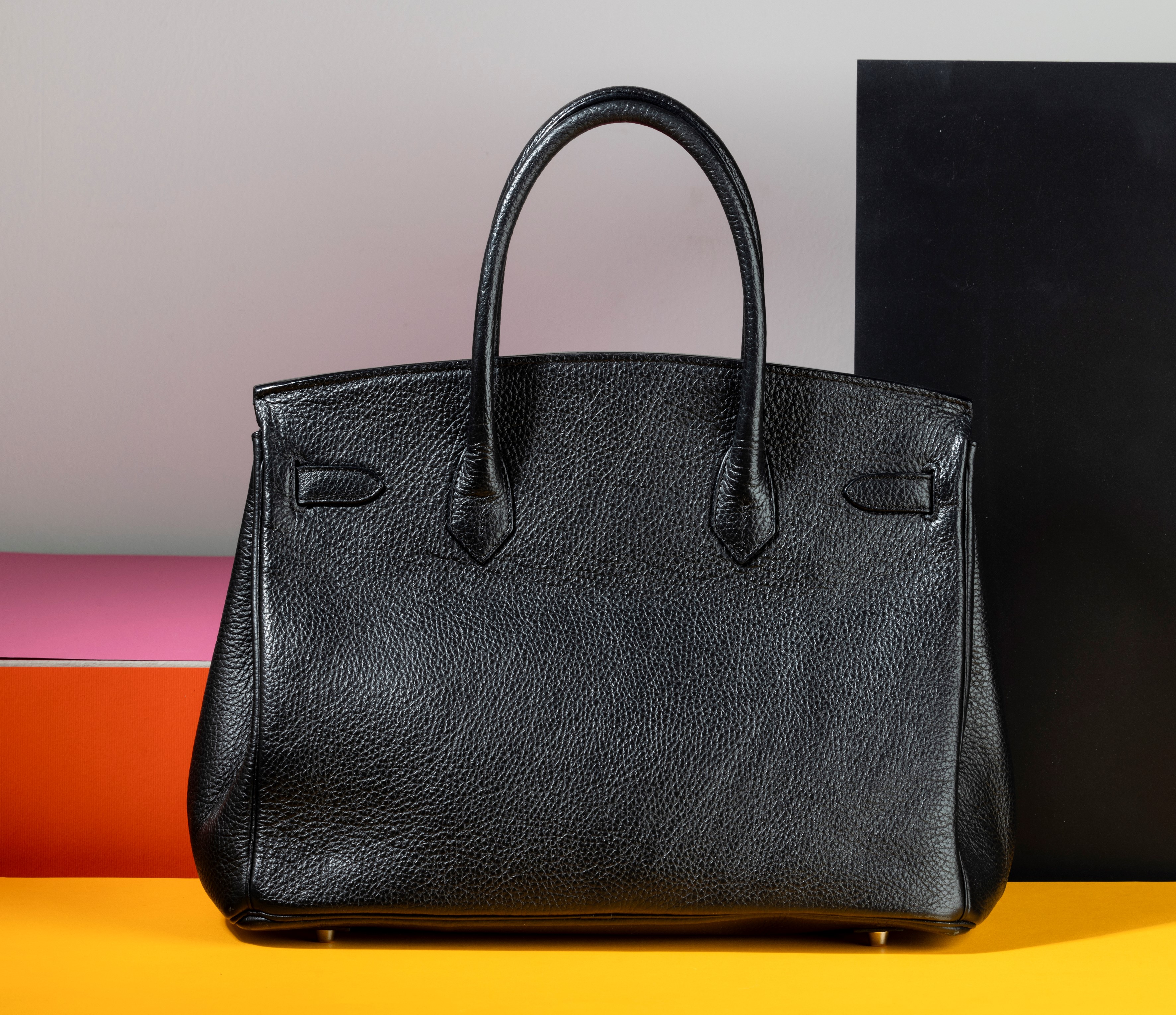 Hermés Birkin in Pelle Taurillon, Dustbag Originale Non Coeva, in Ottime Condizioni, Solo Qualche...