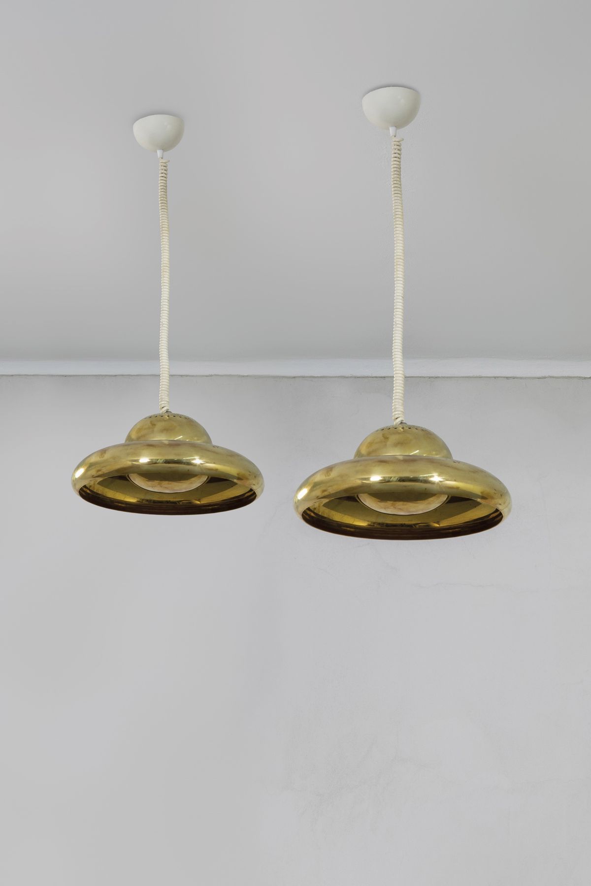 Tobia Scarpa - Due Lampade a Sospensione Mod. Fior di Loto