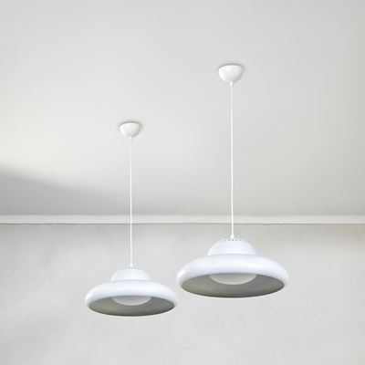 Due Lampade a Sospensione Mod. Fior di Loto