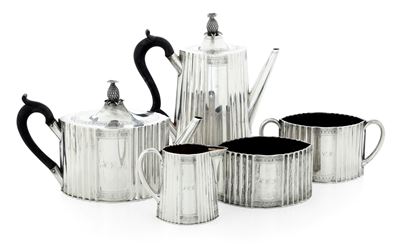 Servizio da Tè e Caffè. Londra 1866, Argentiere Hunt & Ruskell