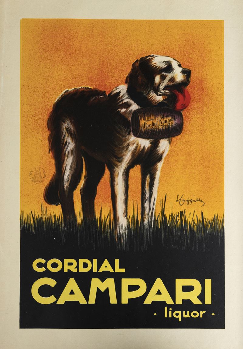 Leonetto Cappiello : Cordial Campari Liquor, Milano  - Auction Vintage Posters - Cambi Casa d'Aste