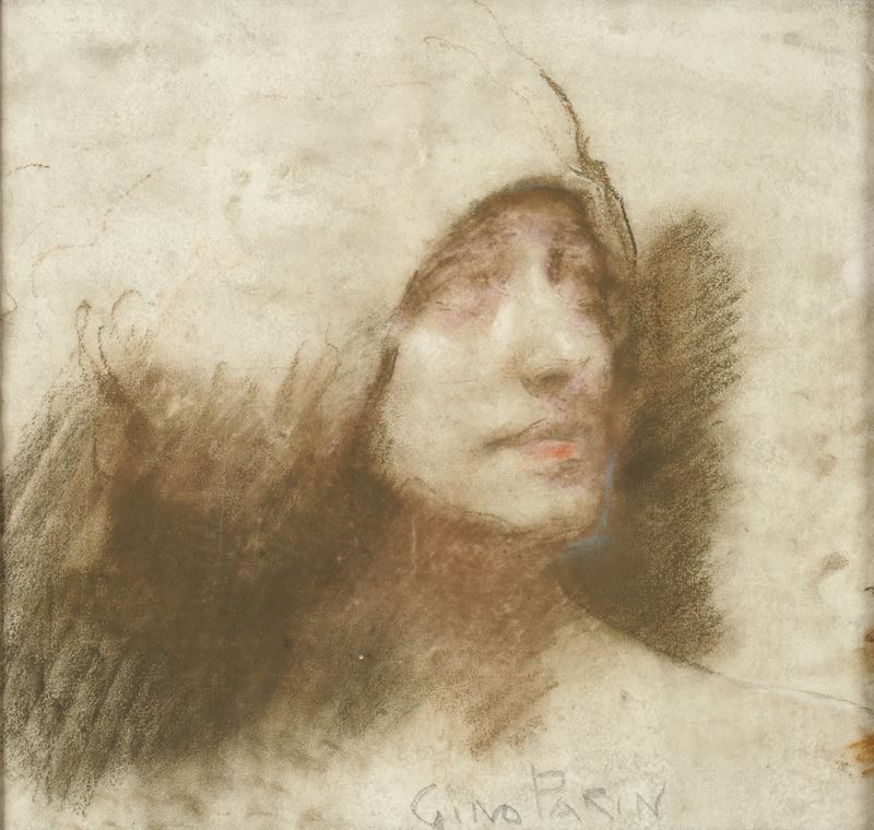 Gino Parin Senza titolo  - gouache - Auction Paintings of the 19th and 20th centuries - Cambi Casa d'Aste