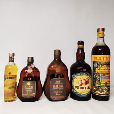 Bairo Collezione, Liquori Italiani