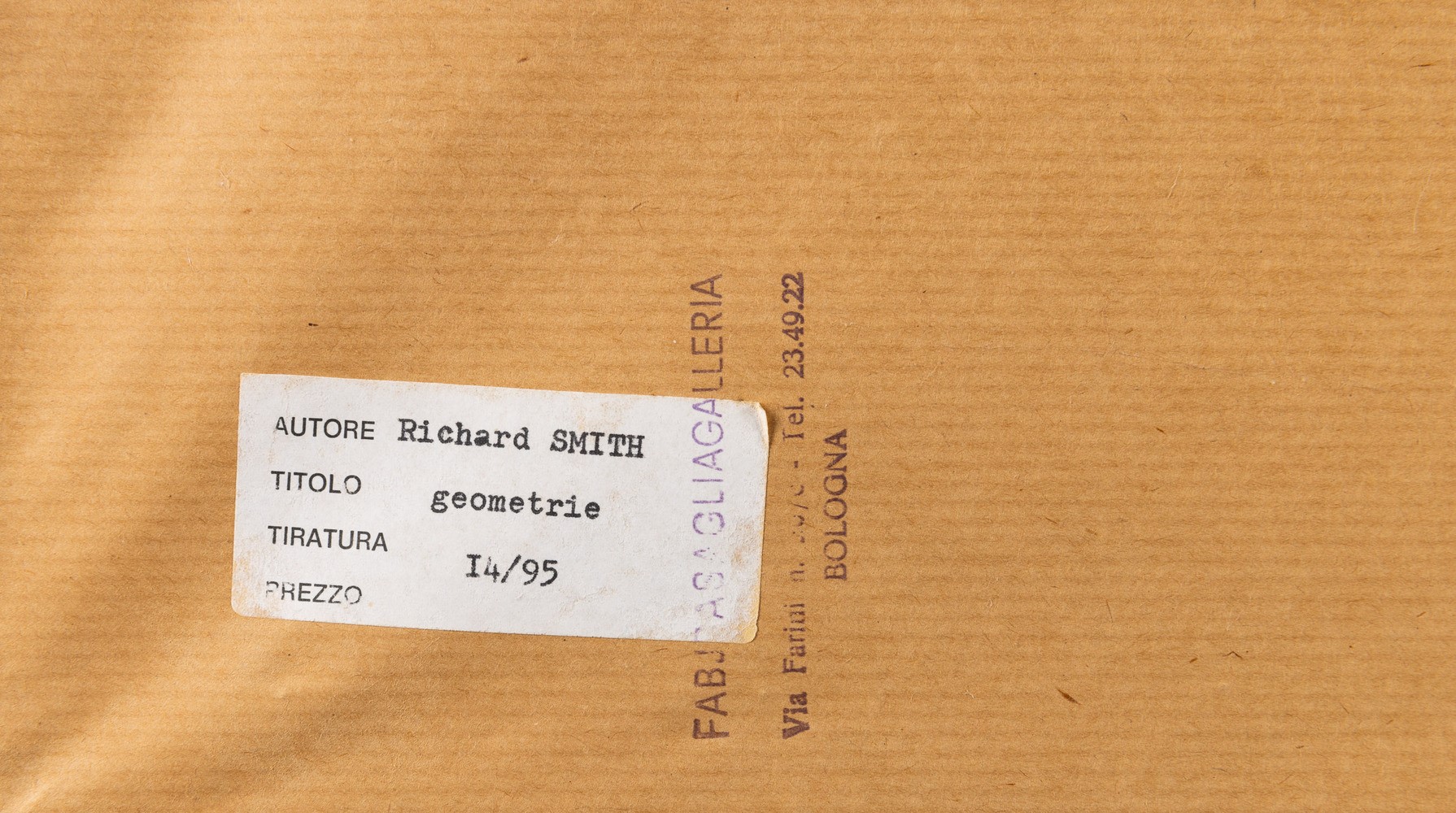 Richard Smith - Edward Gordon Craig