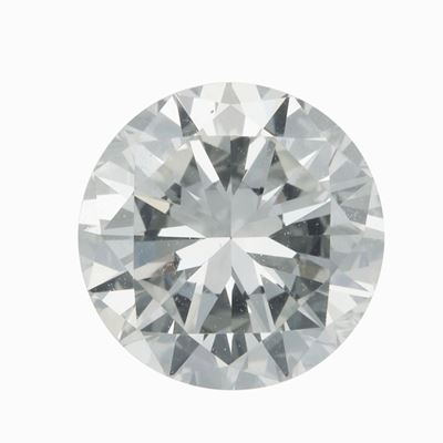 R.A.G. Torino, Diamante taglio brillante, 1.51 ct, colore J, caratteristiche VVS2 con fluorescenz...