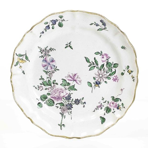 Piatto. Italia, XIX o XX secolo.