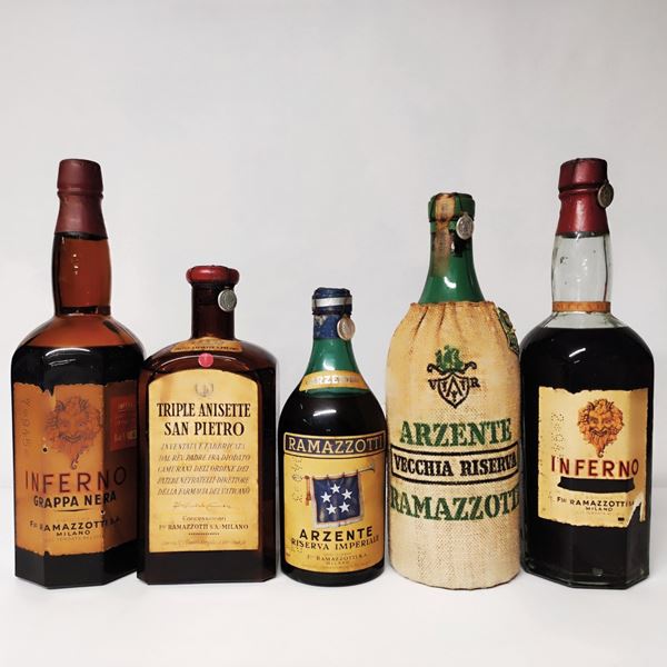 Ramazzotti, Grappa, Brandy & Liquori