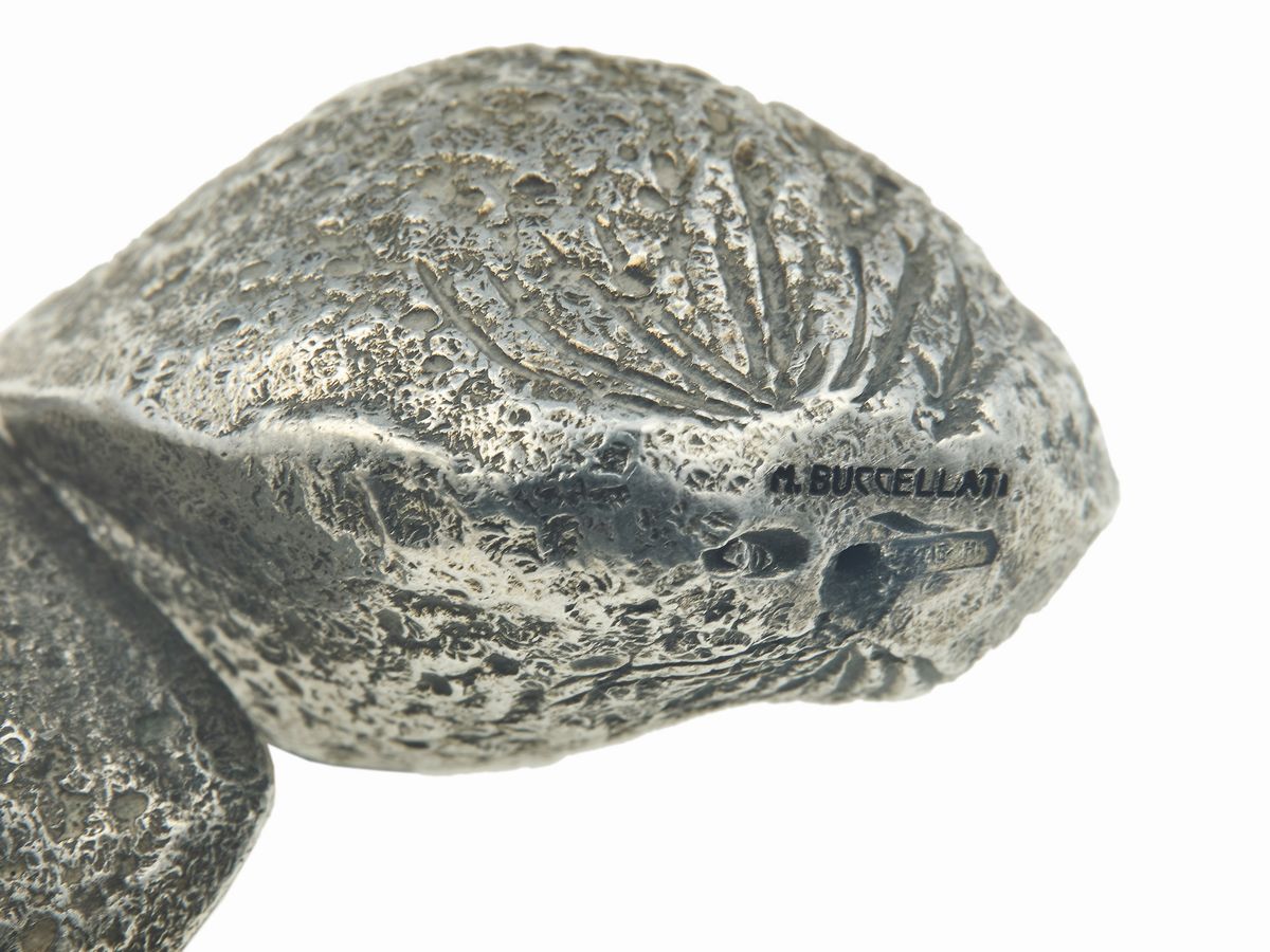Buccellati, Lotto di frutta secca in argento (composto da nove oggetti)