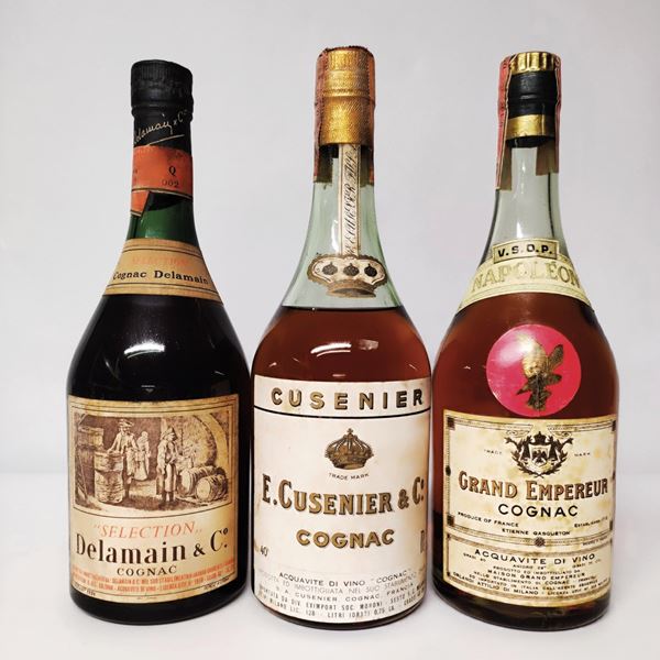 Delamain, Cusenier, Grand Empereur, Cognac
