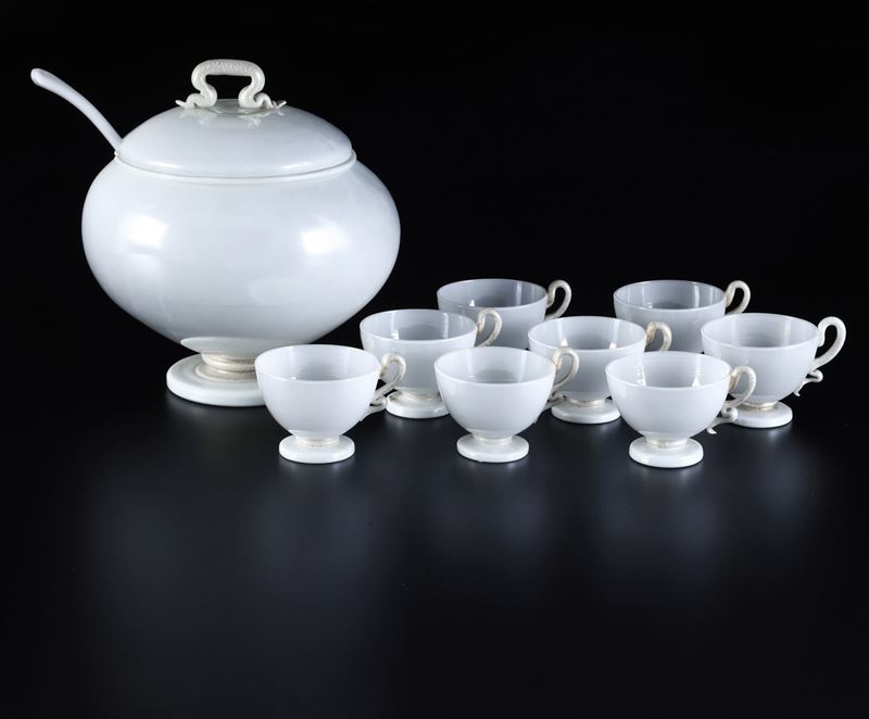 Servizio da Punch, XX secolo.  - Auction Furniture for the Table - Cambi Casa d'Aste