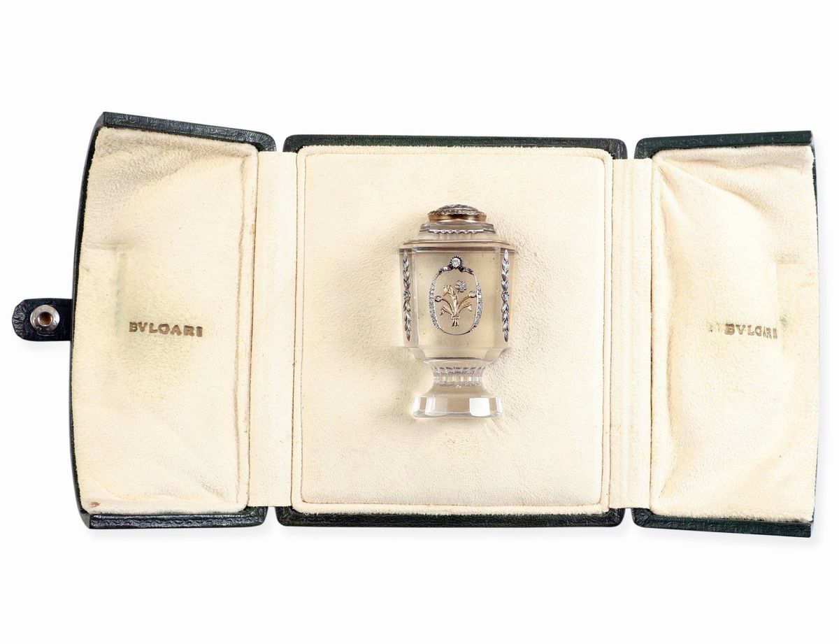 Grande Sigillo Entro Custodia Originale. Maison Bulgari Italia XX Secolo