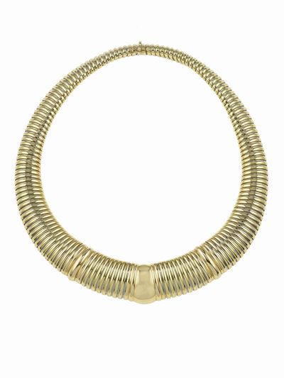 Cartier, Girocollo tubogas in oro giallo 750/1000