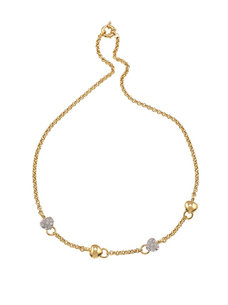 Gold and diamond necklace  - Auction Jewels - Cambi Casa d'Aste