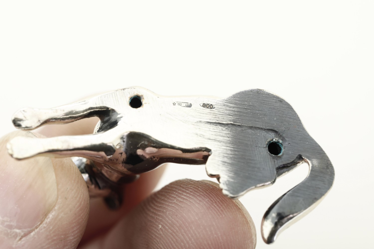 Insieme di Animali e Oggetti in Argento. Argenteria Italiana del XX Secolo, Argentieri Differenti