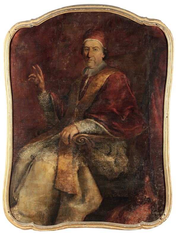Scuola del XVII secolo Ritratto di cardinale