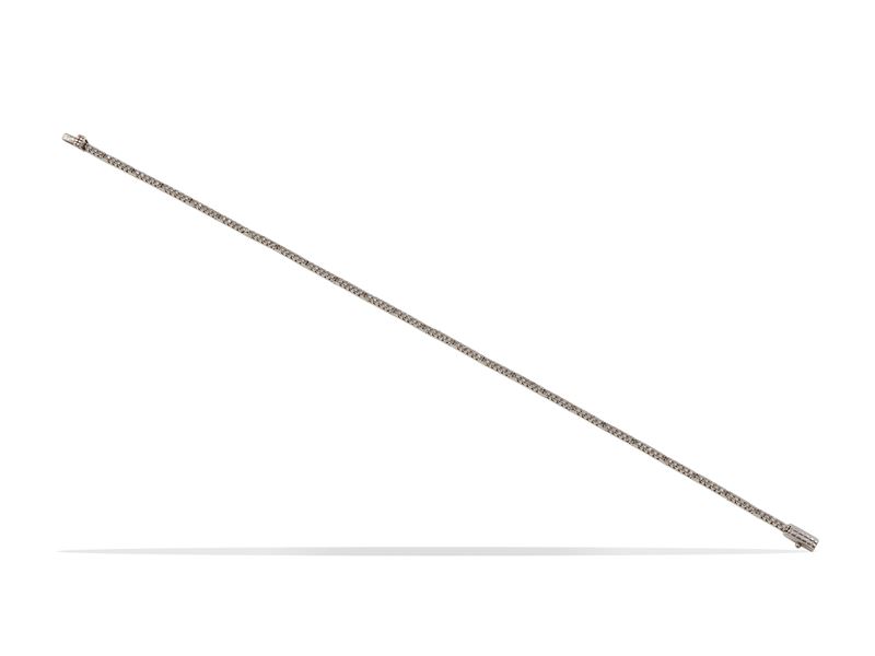 Bracciale con piccoli diamanti  - Asta Gioielli - Cambi Casa d'Aste