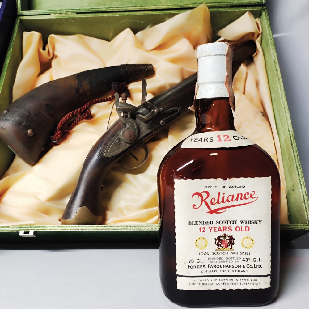 Rosso Antico, Vecchia Romagna, Dom Bairo, Sambuca, Rliance, Scotch Whisky