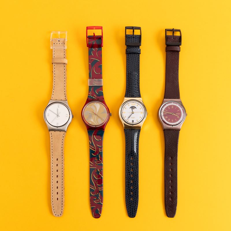 Quattro orologi Swatch  - Asta I Swatch very much - Cambi Casa d'Aste