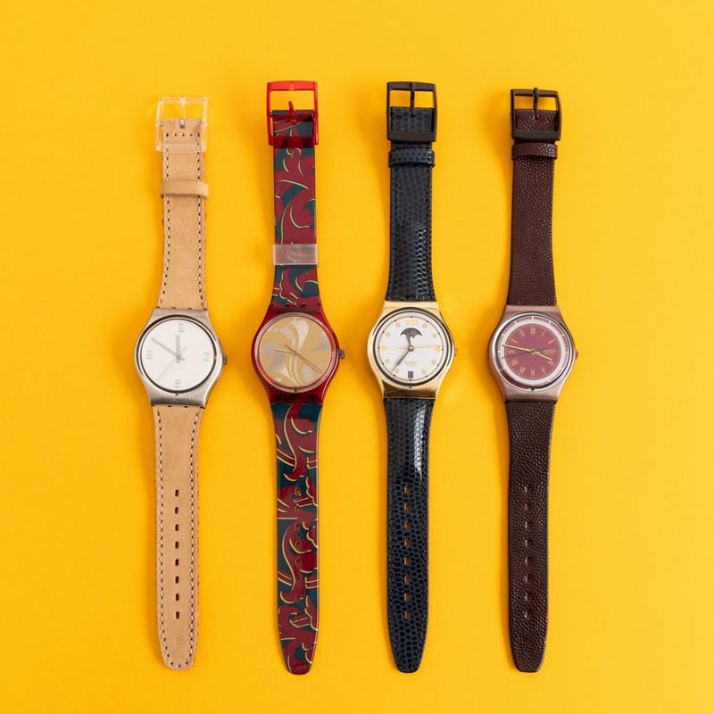 Quattro orologi Swatch  - Auction I Swatch very much - Cambi Casa d'Aste
