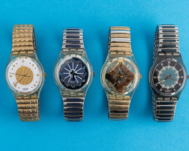 Quattro orologi Swatch  - Auction I Swatch very much - Cambi Casa d'Aste