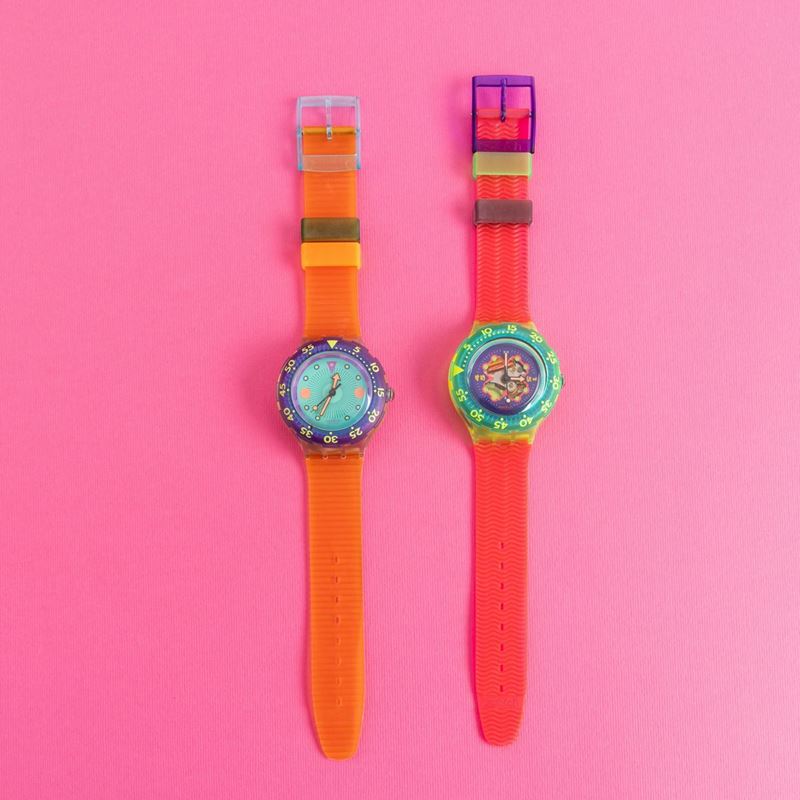Due orologi Swatch Scuba  - Auction I Swatch very much - Cambi Casa d'Aste
