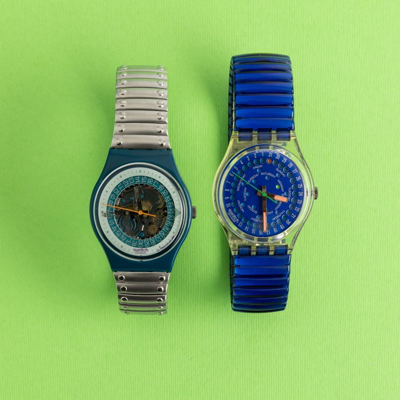Due orologi Swatch  - Asta I Swatch very much - Cambi Casa d'Aste