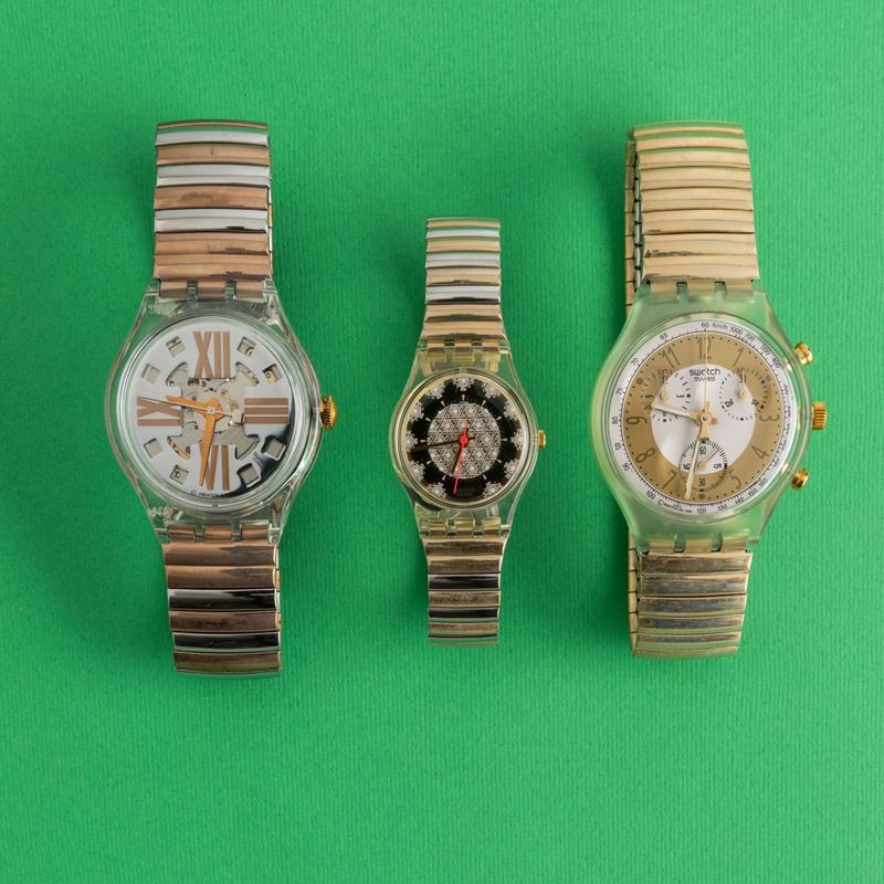 Tre orologi Swatch  - Auction I Swatch very much - Cambi Casa d'Aste