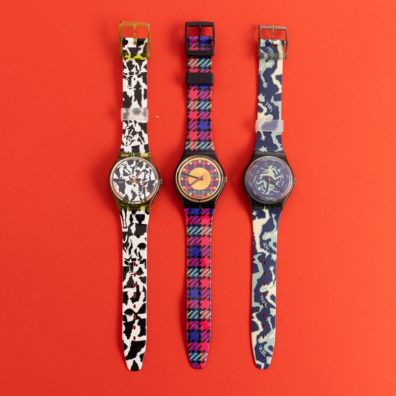 Tre orologi Swatch  - Asta I Swatch very much - Cambi Casa d'Aste