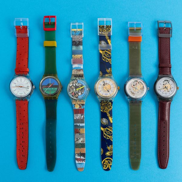Sei orologi Swatch