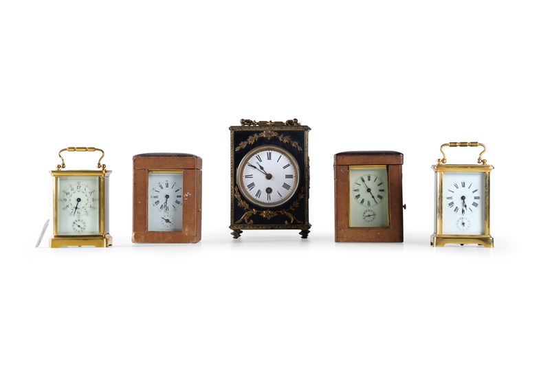 5 cappuccine di diverse dimensioni  - Auction Pendulum and clocks - Cambi Casa d'Aste