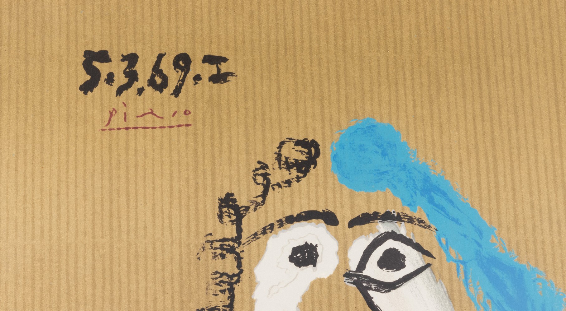 Pablo Picasso - Portraits Imaginaires (moschettiere)