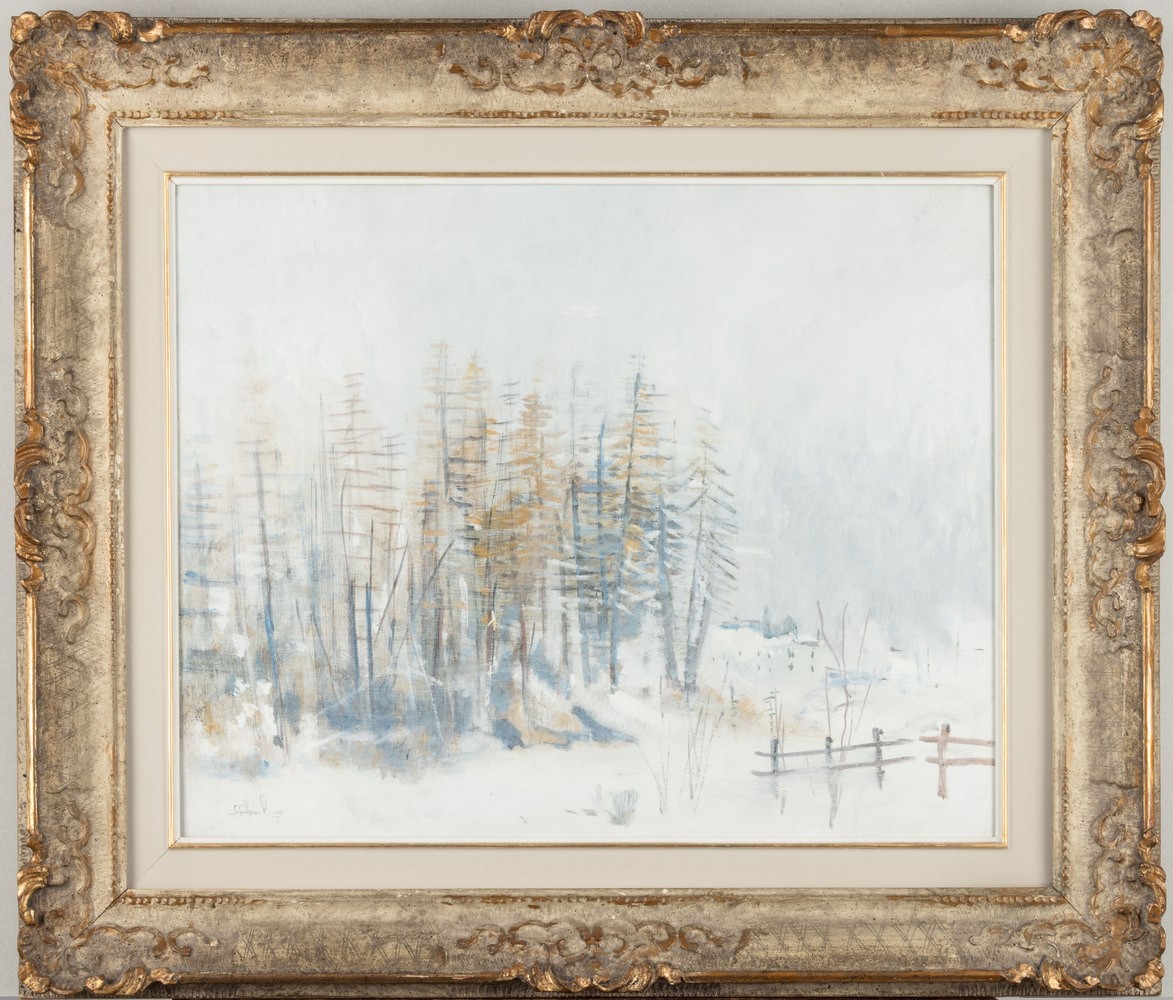 Adriano Spilimbergo - Nevicata