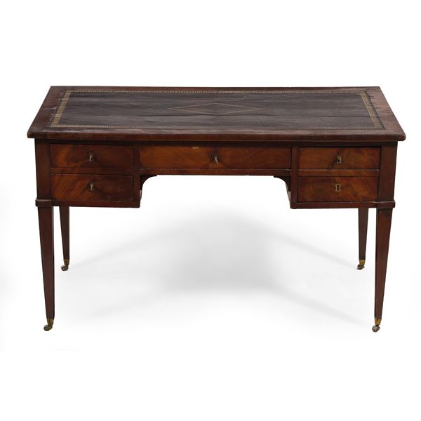 Scrivania lastronata, Inghilterra XIX secolo