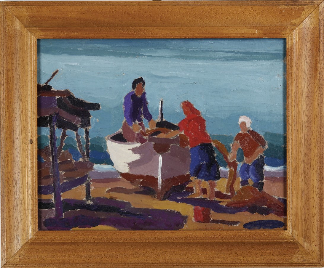 Giuseppe Cardillo - Pescatori a Riva