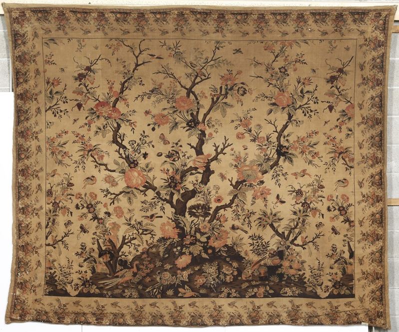 Mezzaro del melograno, Genova XIX secolo  - Auction Carpets - Cambi Casa d'Aste