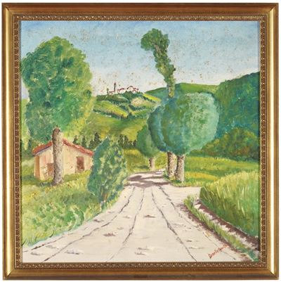Lionello Scacchetti (XX Secolo) Paesaggio