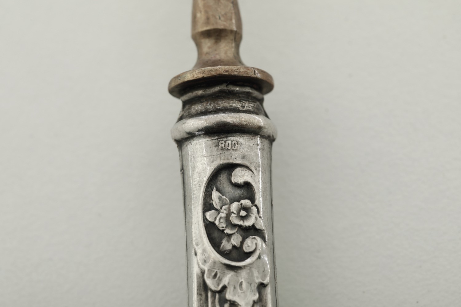 Set di forchette, coltelli e cucchiaini in argento, Italia, XX secolo