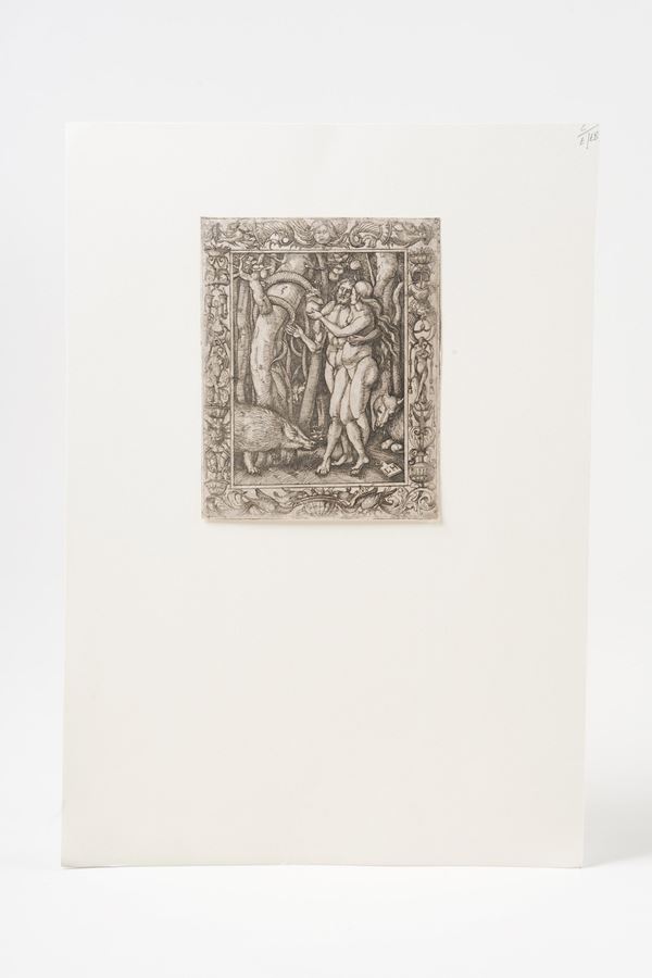 Lambert Hopfer, secolo XVI Adamo ed Eva