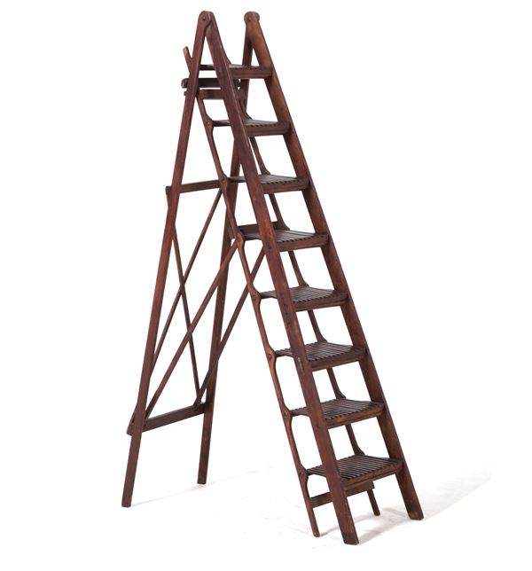 Scala legno. XIX-XX secolo